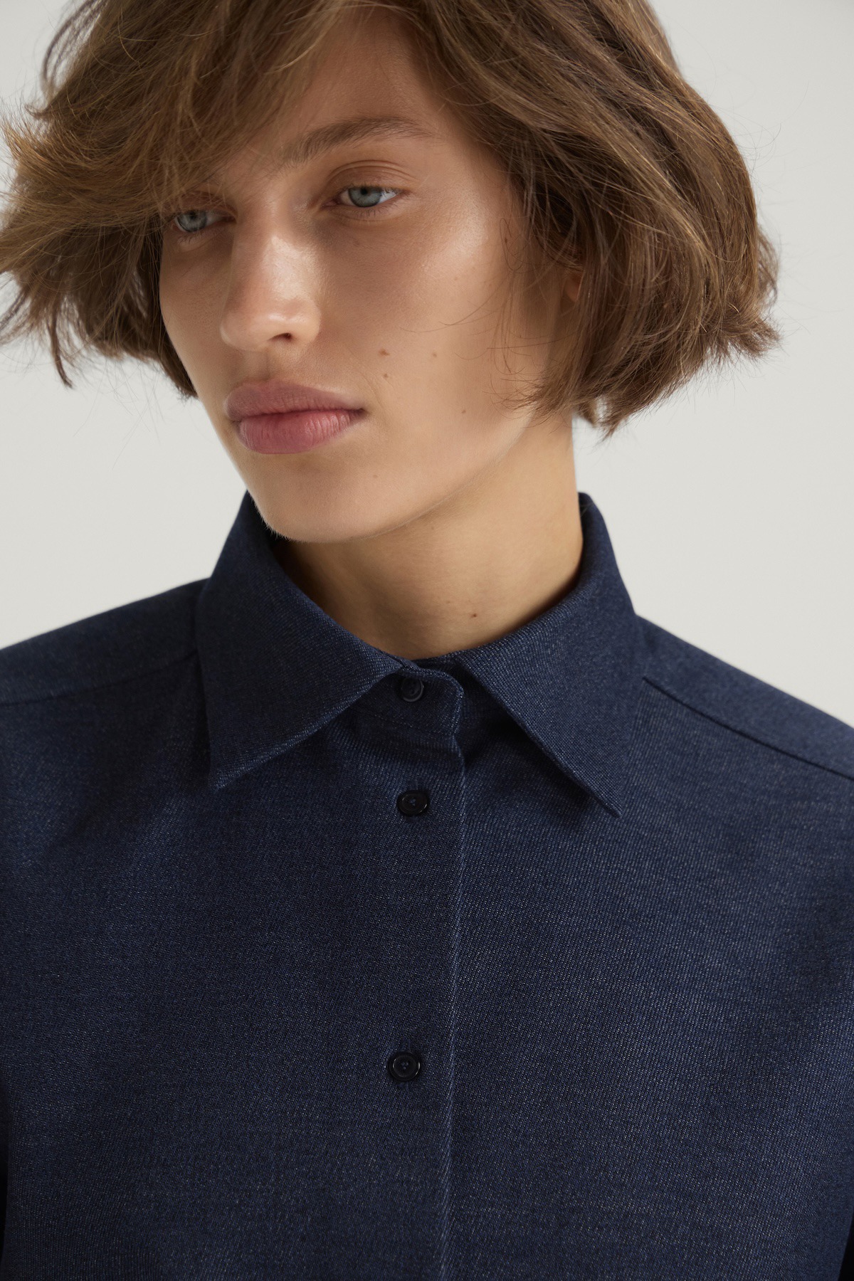 Рубашка прямого кроя - 4